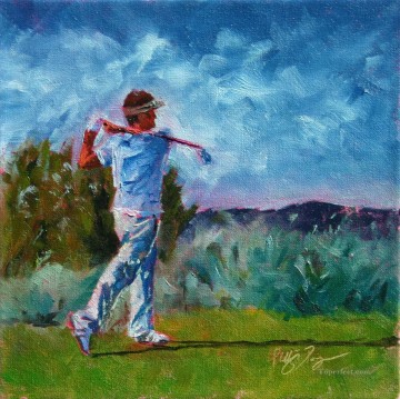golf 11 impresionista Pinturas al óleo